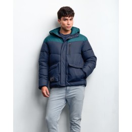 Casaca Hombre Zuno Azul Pacífico