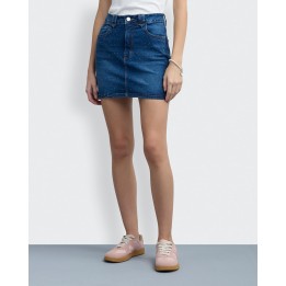 Falda Denim Mujer Sheyla Dark Wash