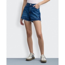 Short Denim Mujer Laia Dark Wash