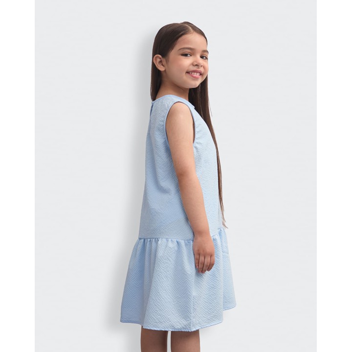 Vestido Niña Viviana Celeste