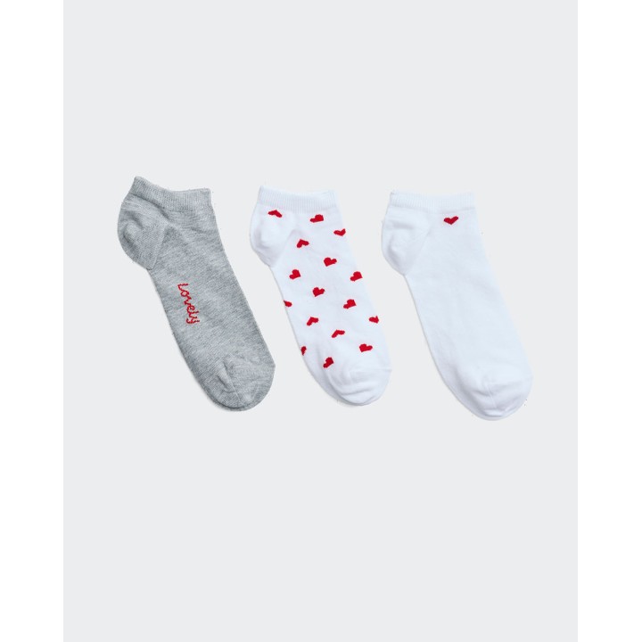 Calcetines Pack x 3 Mujer Briana Coco/Coco/Melange