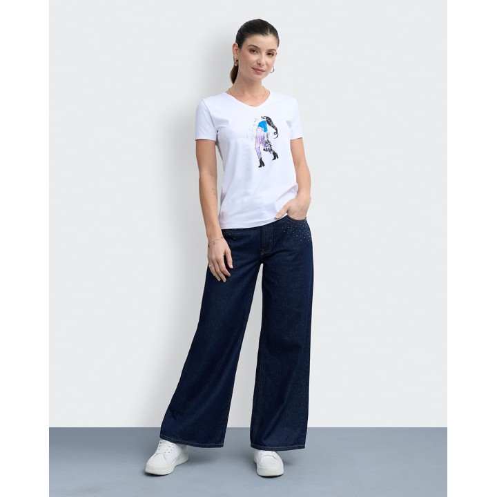 Polo Mujer Romelia Blanco Optico