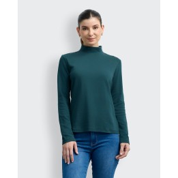 Polo Mujer Isabela Verde Botella