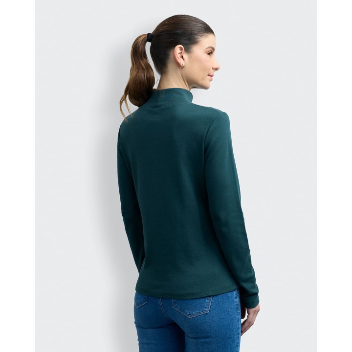 Polo Mujer Isabela Verde Botella