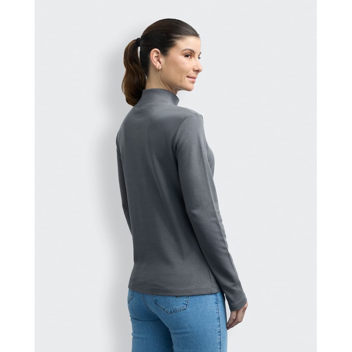 Polo Mujer Isabela Plomo Pewter