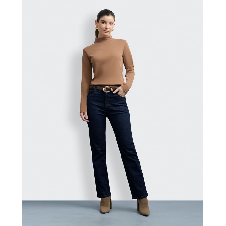 Polo Mujer Isabela Marron Bellota