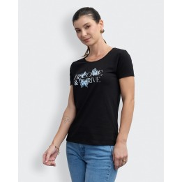 Polo Mujer Romina Negro