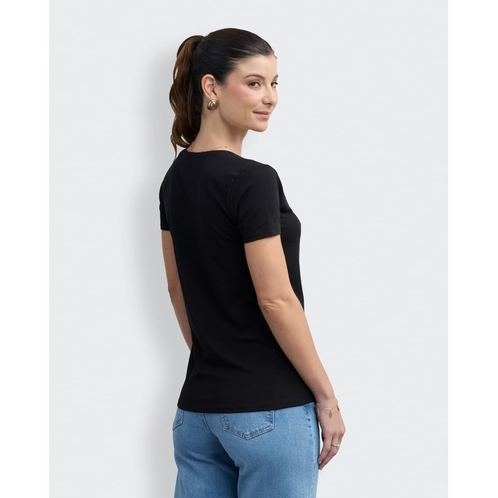 Polo Mujer Romina Negro