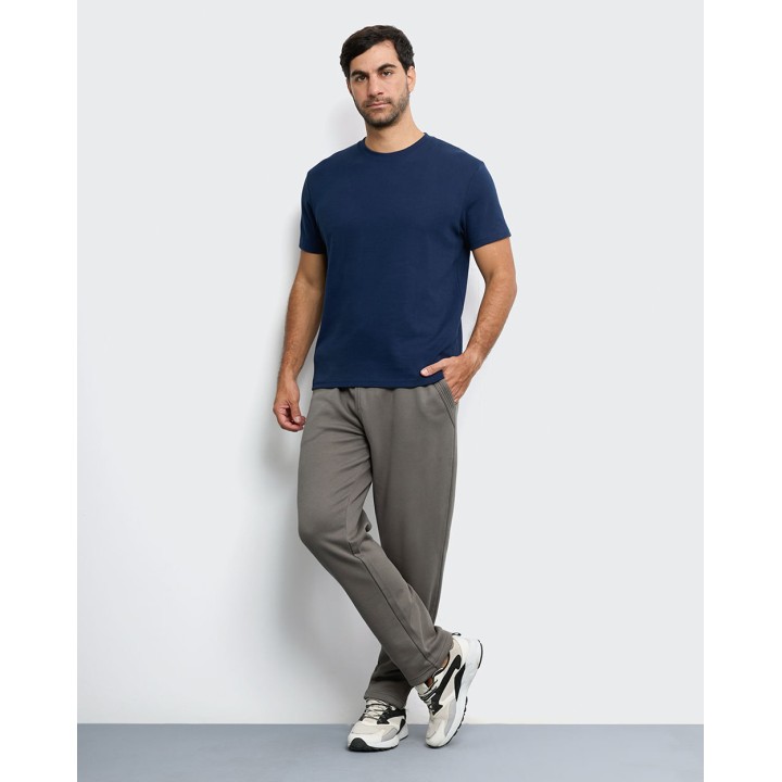 Polo Hombre Tulio Azul Nautico Seda