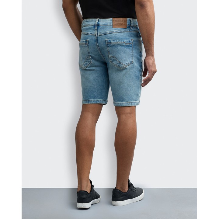 Bermuda Denim Hombre Arthur Dirty Bleach