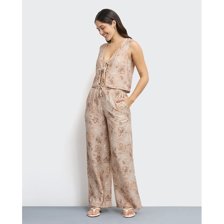 Top Mujer Mela Beige