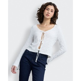 Blusa Mujer Aris Crema Pastel