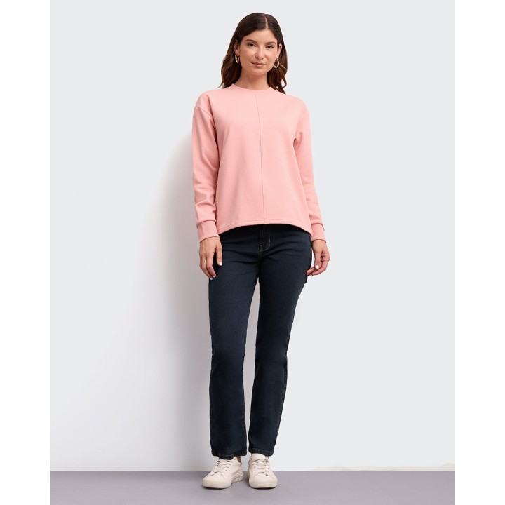 Polera Mujer Axela Rosa Vintage