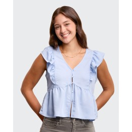 Blusa Mujer Yule Light Wash