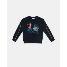 Polera Niño Justin Azul Náutico
