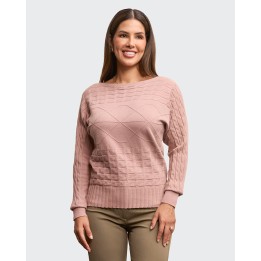 Chompa Mujer Ani Lila Wood