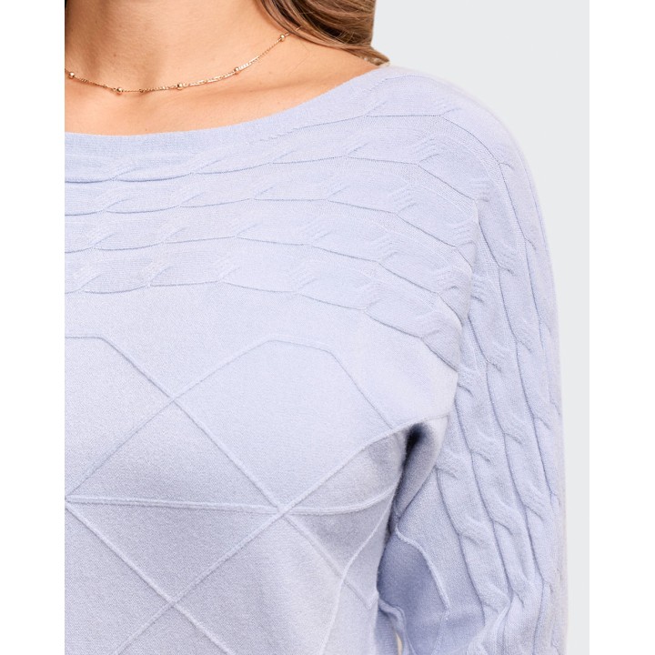 Chompa Mujer Ani Acero Bijou Poly