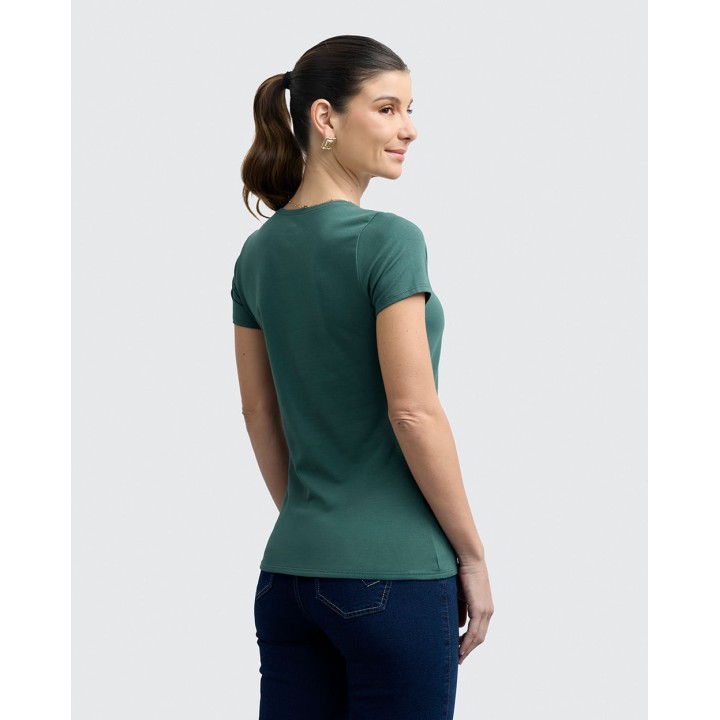 Polo Mujer Devora Core Verde Sycamore