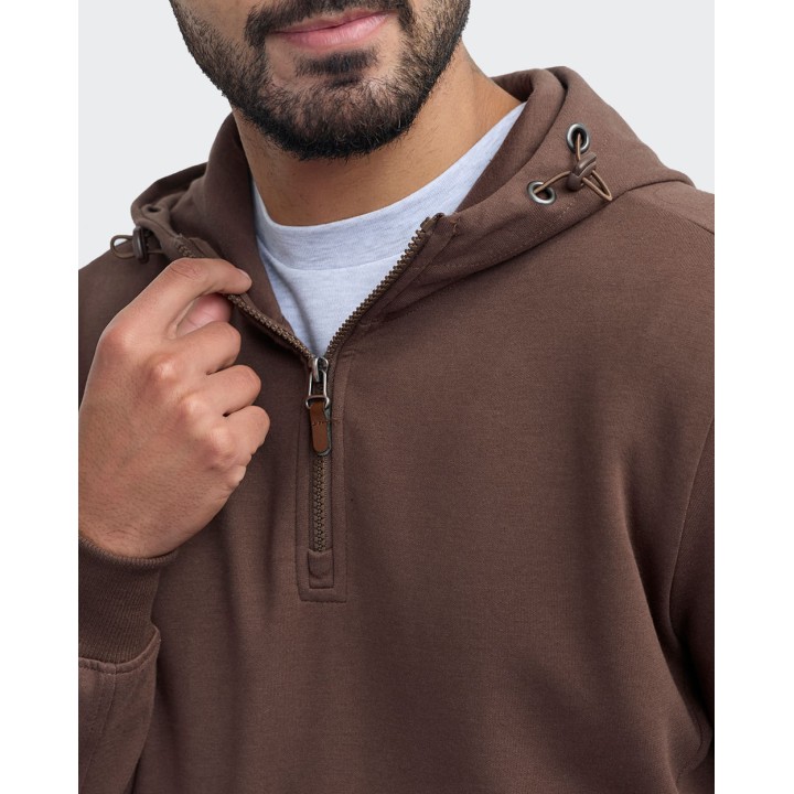 Polera Hombre Edu Marron Chocolate