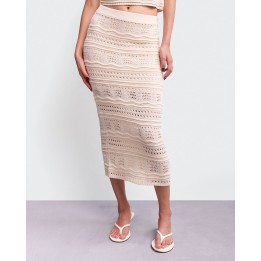 Falda Mujer Tana Beige Arena