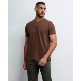 Polo Hombre Ash Marron Chocolate