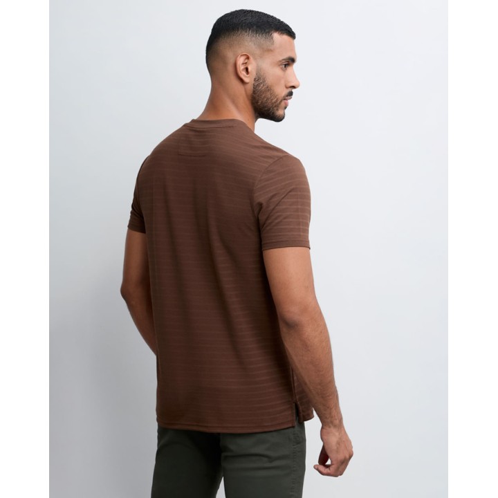 Polo Hombre Ash Marron Chocolate
