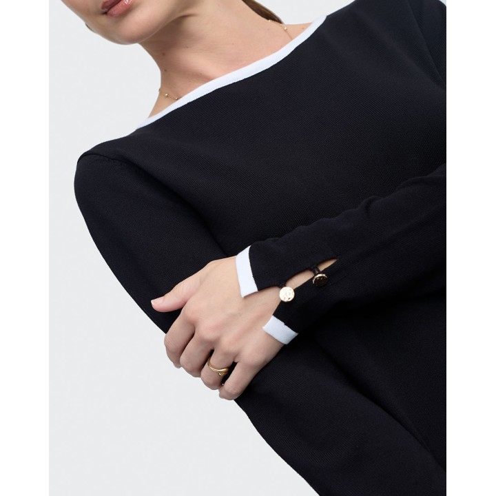 Polo Mujer Cami Sol Negro