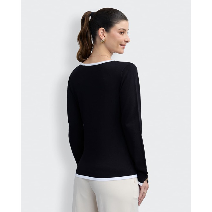 Polo Mujer Cami Sol Negro