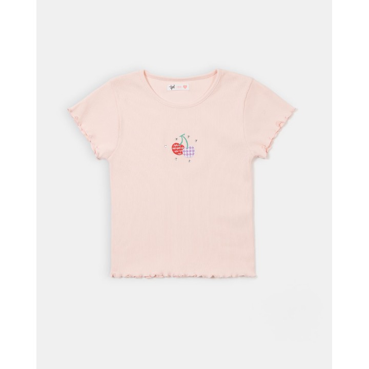 Polo Niña Arita Rosado Agua