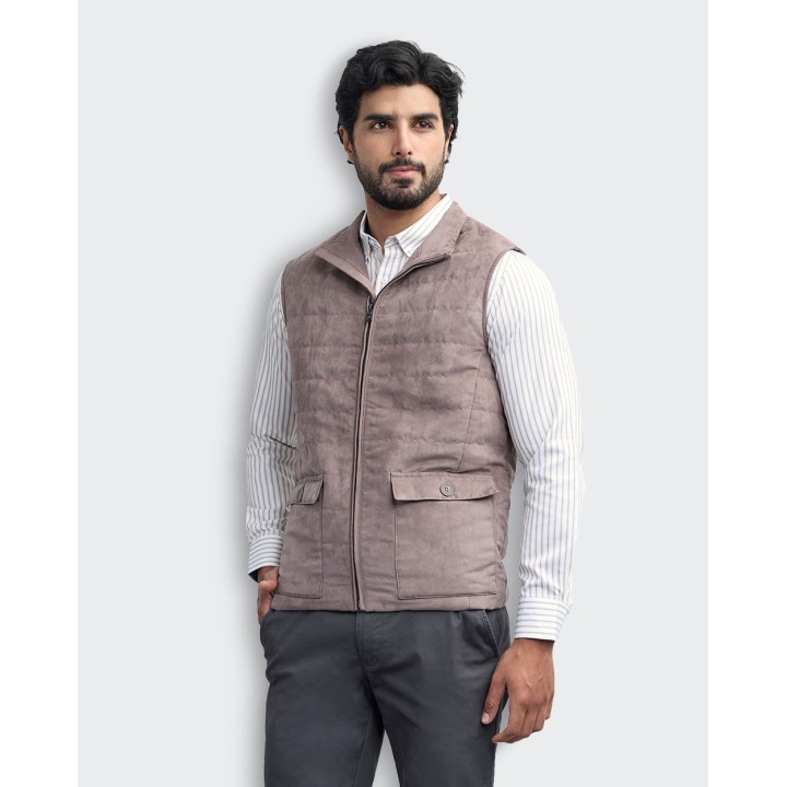Chaleco Hombre Josep Marron Chocolate
