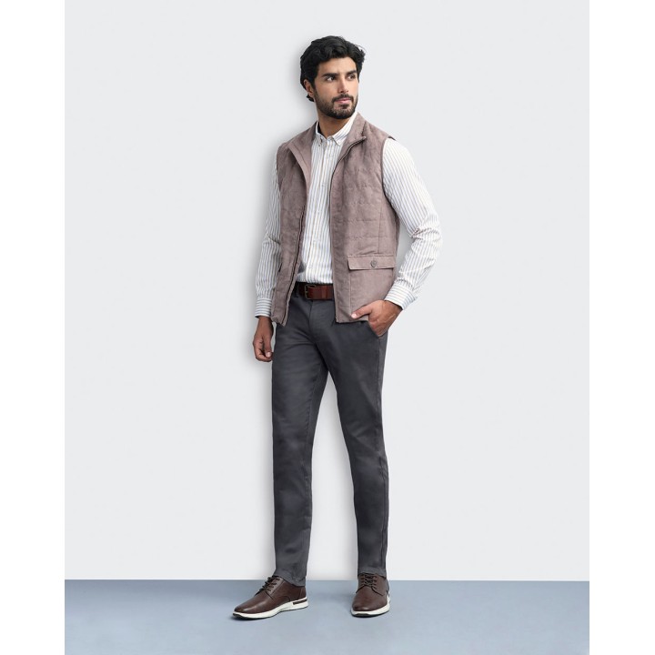 Chaleco Hombre Josep Marron Chocolate