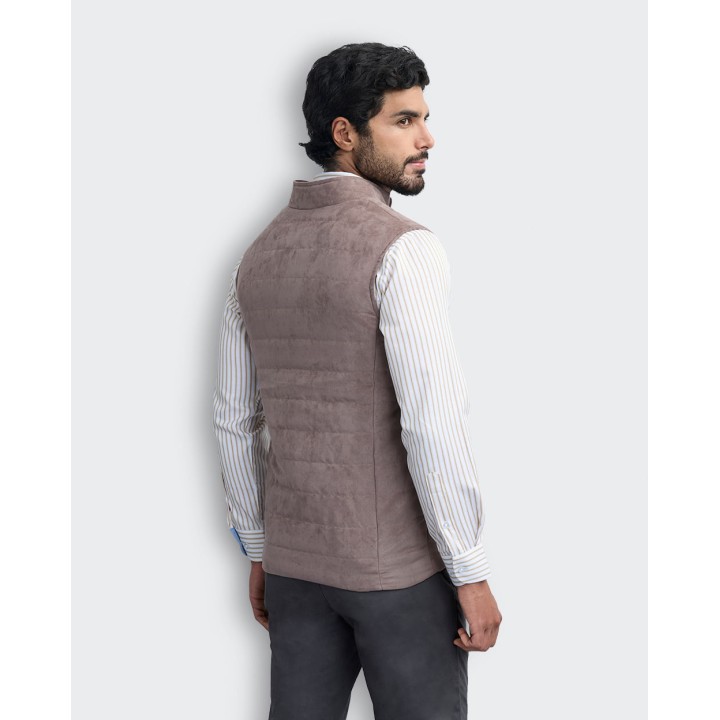 Chaleco Hombre Josep Marron Chocolate