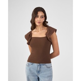 Polo Mujer Jas Marron