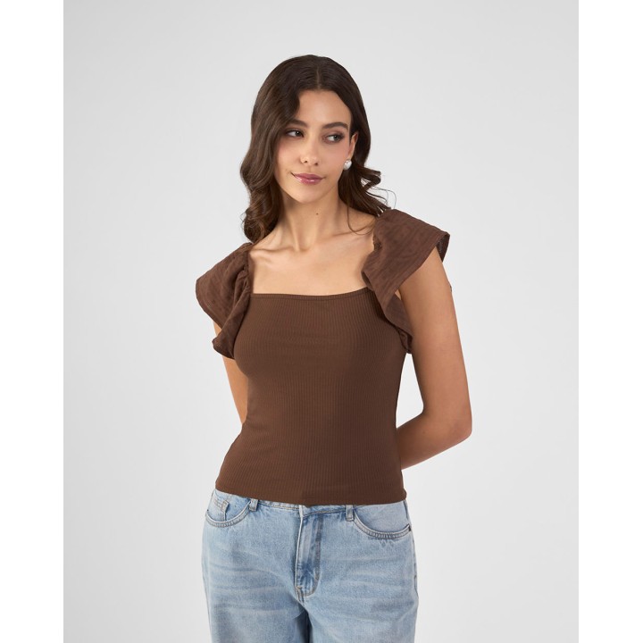 Polo Mujer Jas Marron