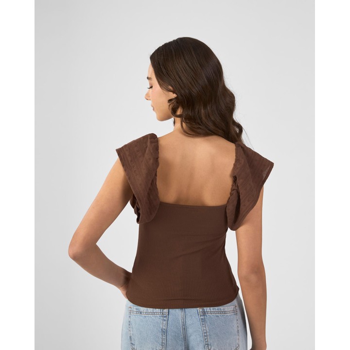 Polo Mujer Jas Marron