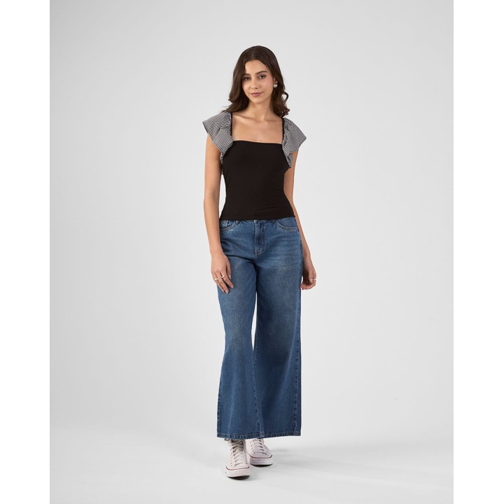 Polo Mujer Jas Negro