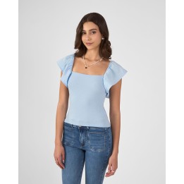 Polo Mujer Jas Celeste