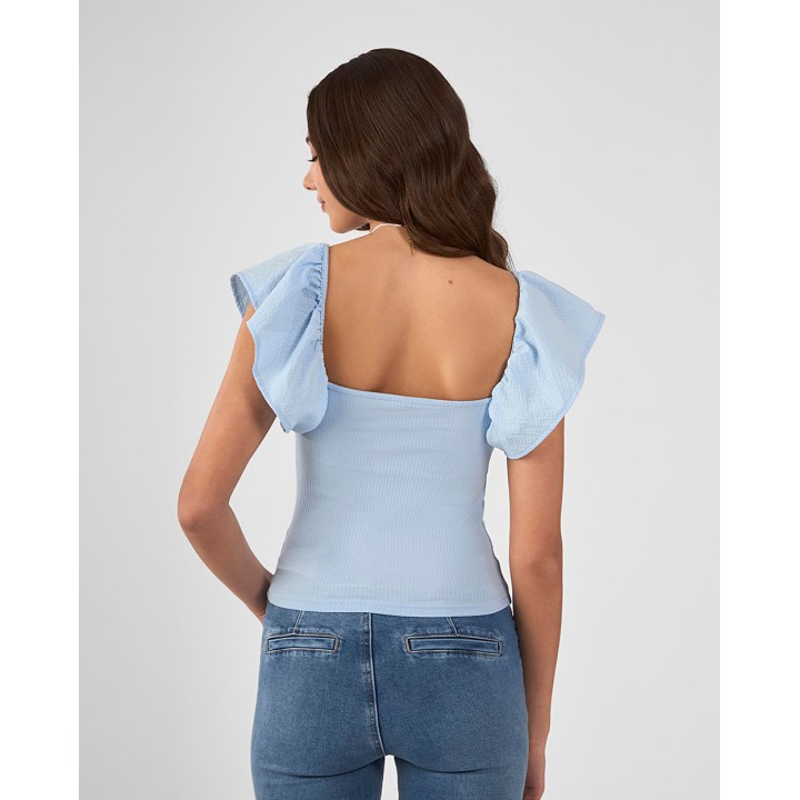 Polo Mujer Jas Celeste