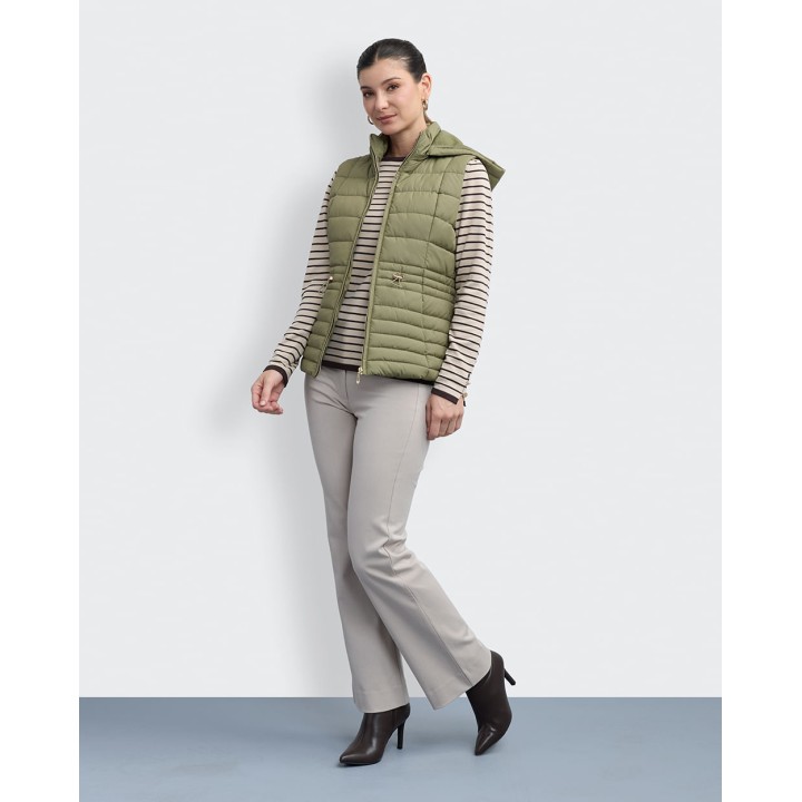 Chaleco Mujer Paola Verde Aloe