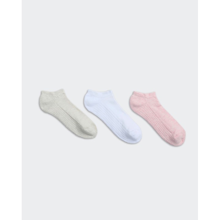 Calcetines Pack x 3 Mujer Mitzy Coco/Beige/Rosa
