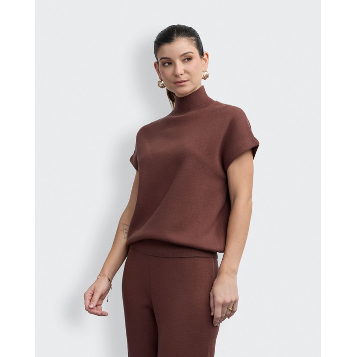 Polo Mujer Mariah Marron Pecana