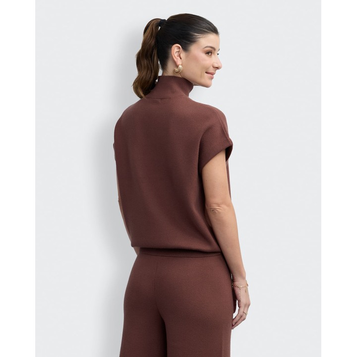 Polo Mujer Mariah Marron Pecana