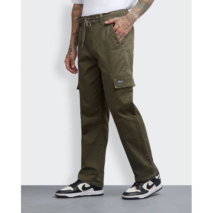 Jogger Hombre Levi Verde Militar