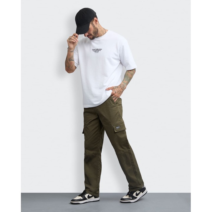 Jogger Hombre Levi Verde Militar