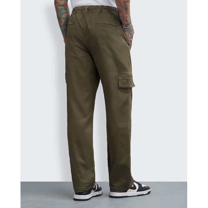 Jogger Hombre Levi Verde Militar