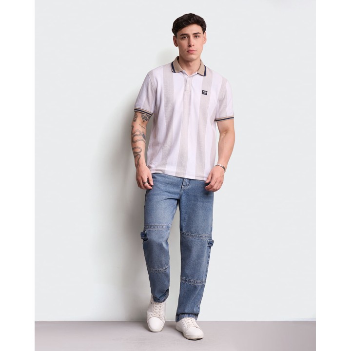 Jean Hombre Piastri Medium Wash