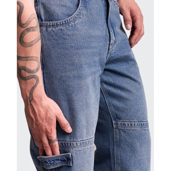 Jean Hombre Piastri Medium Wash