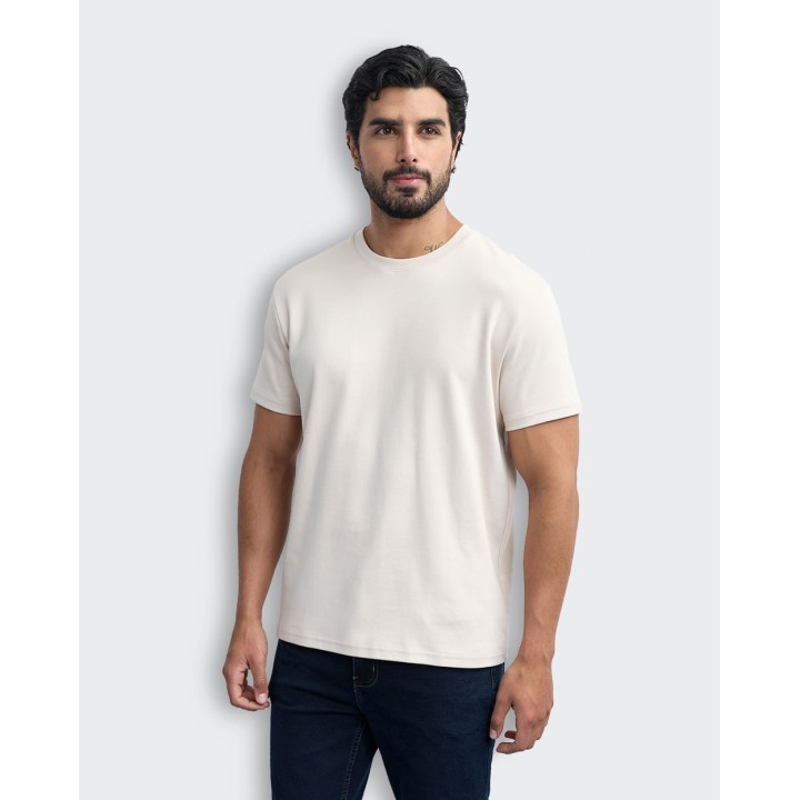 Polo Hombre Tulio Crema Ivory