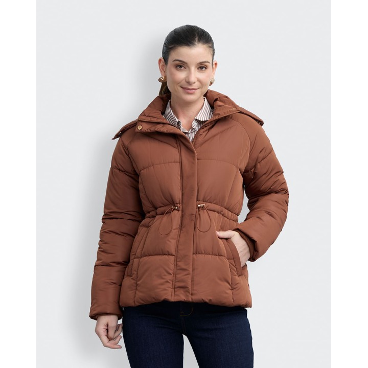 Casaca Mujer Isis Marron Pecana