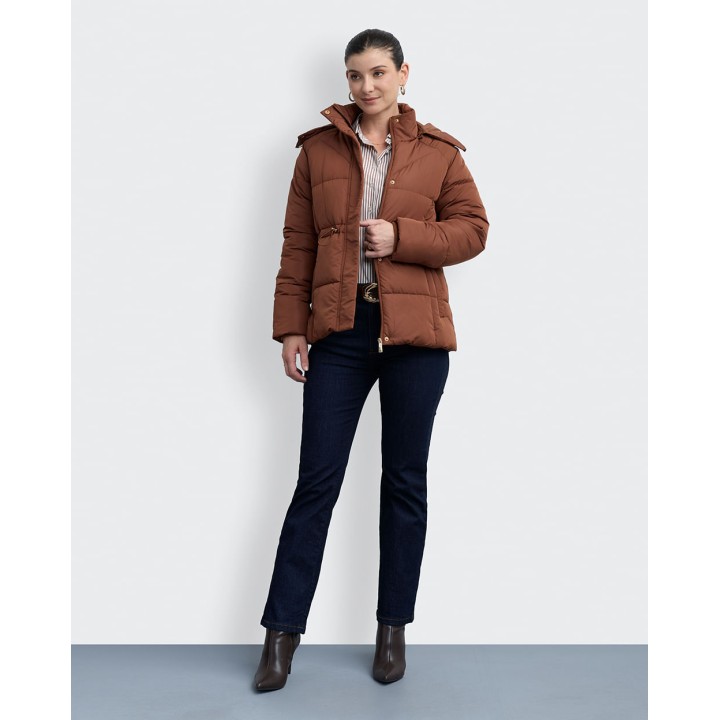 Casaca Mujer Isis Marron Pecana